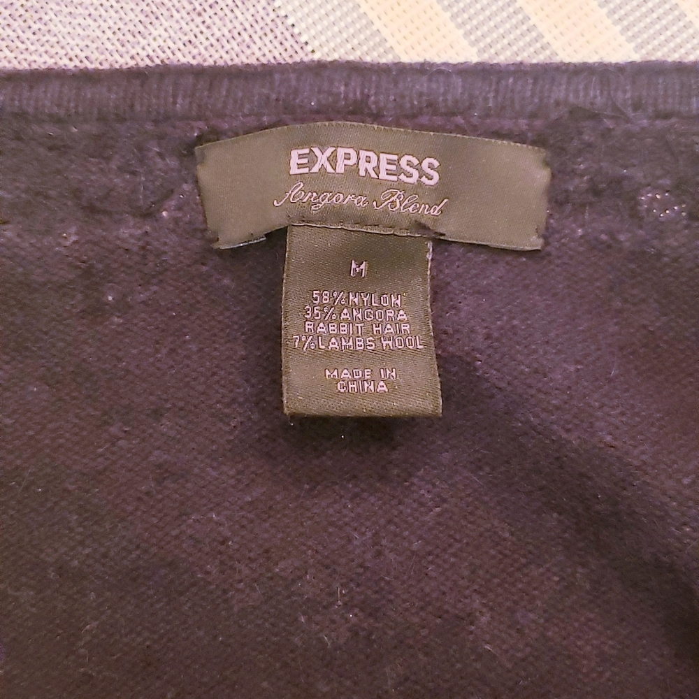 Express Angora Cardigan - Picture 3 of 3